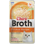 Inaba Churu Broth For Cats Side Dish Pouch Chicken Recipe 1.4 Ounces 24 Pouches Pack