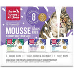 The Honest Kitchen Human Grade Cat Grain Free Mousse In Goat Milk Variety Pack 2.8 Ounces 8 Count