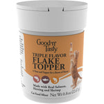Good 'N' Tasty Triple Flavor Flake Topper And Treat For Cats Made With Alaskan Salmon Herring And Shrimp 0.8 Ounces