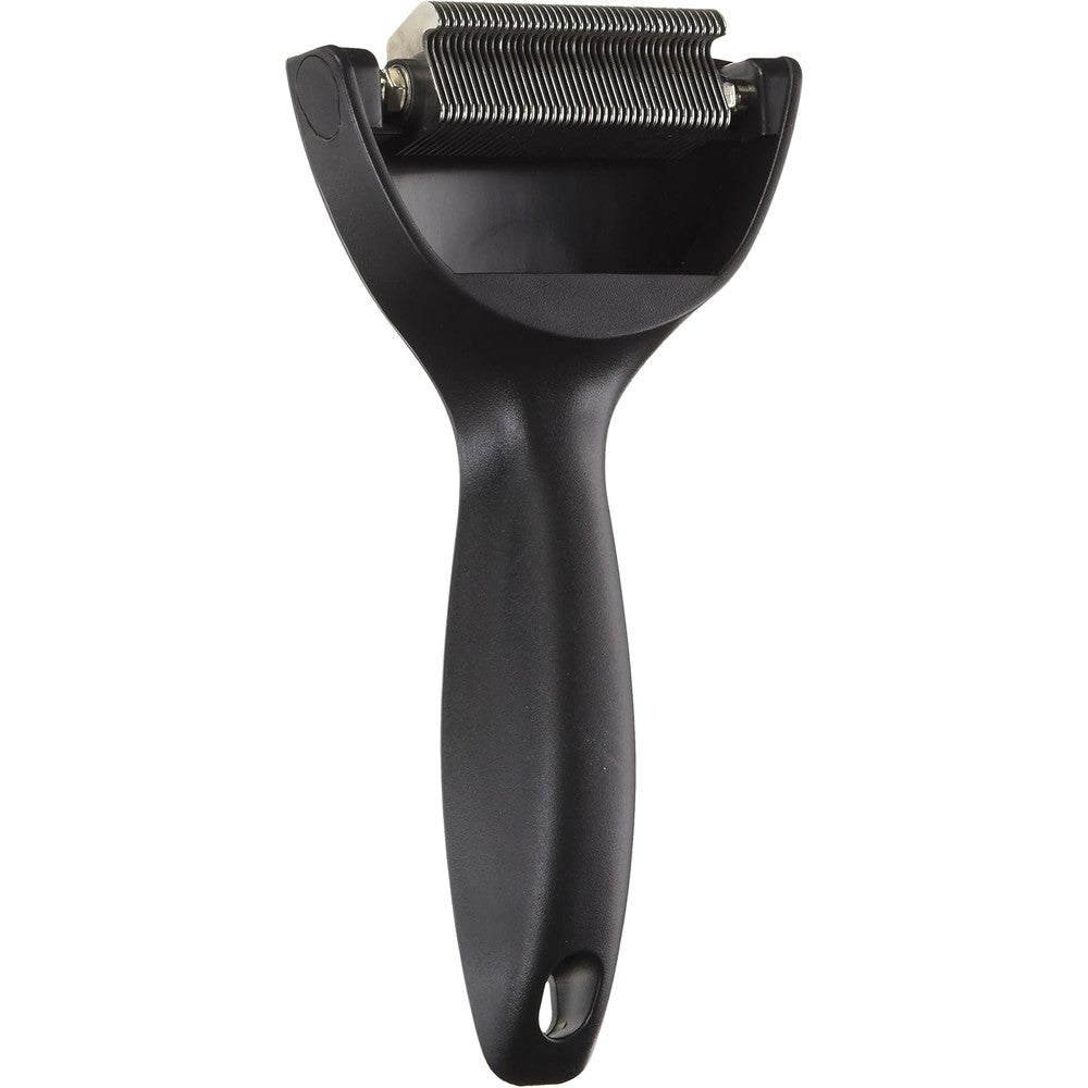 Kerbl Oster ShedMonster De-Shedding Tool For Fine Or Short Coats Professional Grade Grooming Brush For Dogs And Cats Yellow