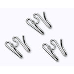 Herm Sprenger Prong Dog Training Collar Extra Links Chrome Plated Steel Ultra Plus Extension Prongs Two Point Twenty Five Millimeter Three Pack