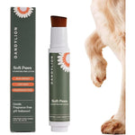 Dandylion Soft Paws Hydrating Dog Paw Lotion And Moisturizer With Built In Brush Applicator Fragrance Free For Cracked Pads 0.6 Fluid Ounce