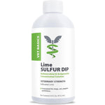 Vet Basics Lime Sulfur Dip Concentrated Antimicrobial And Antiparasitic Skin Itch Relief Solution For Dogs Cats And Horses 16 Ounce