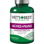 Vet's Best Dog Pain Relief Supplement Natural Aspirin Alternative For Dog Hip And Joint Support Aches Relief Tablets 150 Count