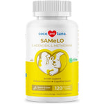 Coco And Luna SAMe For Dogs Liver Supplement And Cognitive Brain Support S Adenosyl L Methionine Bacon And Liver Flavor Chewable Tablets 120 Tablets