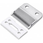 Poweka Replacement Clipper Blade Compatible With Wahl Pet Clippers Standard Adjustable Stainless Steel Two Hole Blade Set