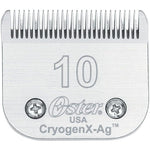 Oster Professional Size 10 Cryogen X Detachable Pet Clipper Blade For Dog Grooming High Carbon Steel Replacement Hardened Steel Accessory