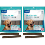Virbac C.E.T. VEGGIEDENT FR3SH Tartar Control Chews For Dogs Extra Small Eight Ounce Pack Of Two