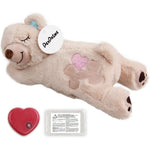 Pet Prime Dog Plush Toy With Heartbeat Simulator And Reusable Warmer Bag For Puppy Anxiety Relief And Sleeping Comfort