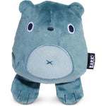Barkbox Grey Bear Hugger Super Chewer 2-in-1 Plush Exterior And Durable Rubber Core Toy For Large Breeds