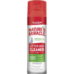 Nature's Miracle Foam Litter Box Cleaner Enzymatic Formula Tough On Cat Urine And Feces Odors Unscented Aerosol Spray 17.5 Ounce