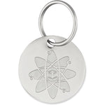BioPower Pet Shield Natural Flea And Tick Repellent Collar Tag For Dogs And Cats Stainless Steel Pendant 12 Months Protection