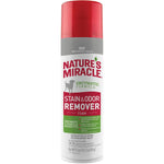 Nature's Miracle Stain And Odor Remover Foaming Aerosol For Dogs 17.5 Ounces Enzyme Powered Pet Mess Cleaner