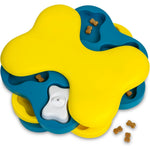 Outward Hound Nina Ottosson Dog Tornado Interactive Treat Puzzle Toy Level Two Intermediate Three Spinning Layers Blue One Size