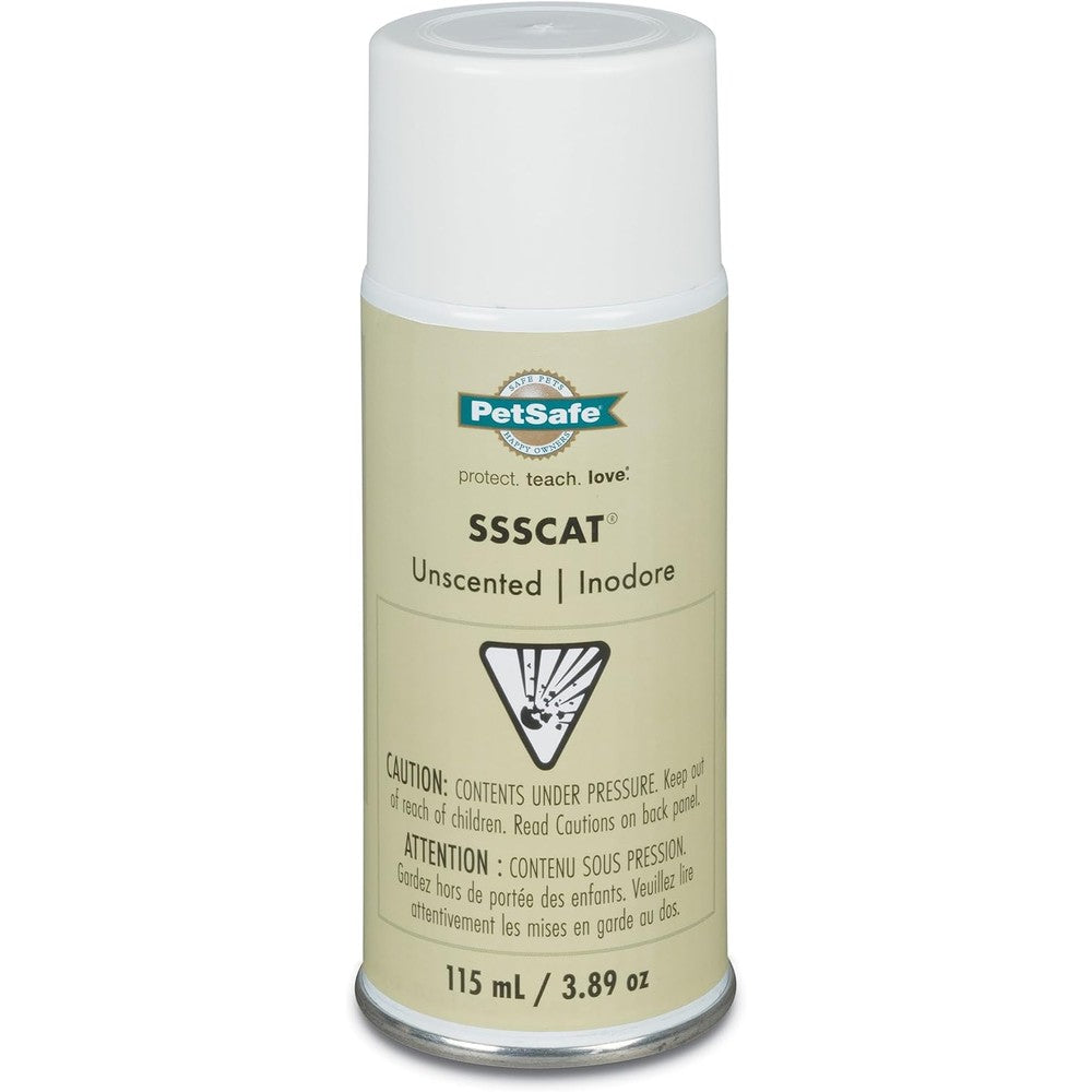 PetSafe SSSCAT Automatic Spray Pet Deterrent Replacement Can - Contactless Behavior Correction - Motion Sensor Air Burst - Only Compatible with First-Generation SSCAT Spray Deterrent System