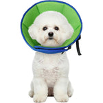 Allroaring Dog Cone Collar After Surgery Adjustable Soft Breathable Sandwich Mesh Elizabethan Recovery Collar For Small Medium Large Dogs