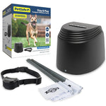 PetSafe Stay And Play Wireless Fence For Dogs And Cats Over Five Pounds Waterproof And Rechargeable Above Ground Electric Pet Containment System