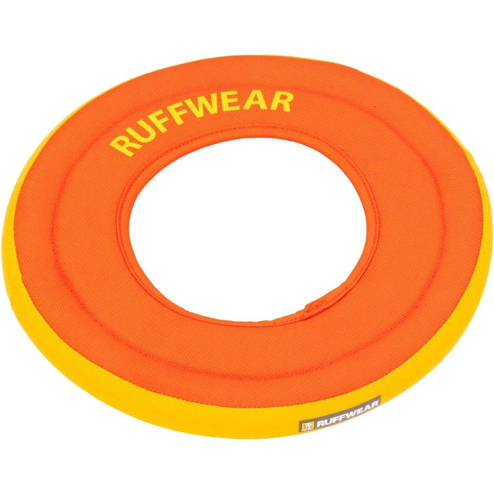 Ruffwear Hydro Plane Dog Flying Disc, Soft Buoyant Foam Floating Fetch Toy For Water And Snow, Gentle On Teeth, Durable Outdoor Play, Tangelo Orang...