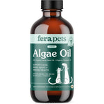Fera Pets Vegan Algae Oil Omega 3 Plant Based Supplement For Dogs And Cats Immune Heart Brain Skin And Coat Support 8 Ounces