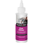 Nutri-Vet Cat Eye Rinse Sterile Ophthalmic Solution For Debris And Tear Stains Four Ounce