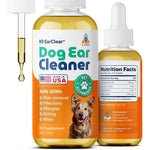 Pup Labs Ear Clear Natural Dog Ear Cleanser And Infection Treatment For Dogs Soothes Itching And Irritation 1 Fluid Ounce
