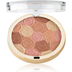 Milani Illuminating Face Powder Hermosa Rose Multi Purpose 3 In 1 Highlighter Blush And Bronzer Compact For Luminous Glow 0.35 Ounce