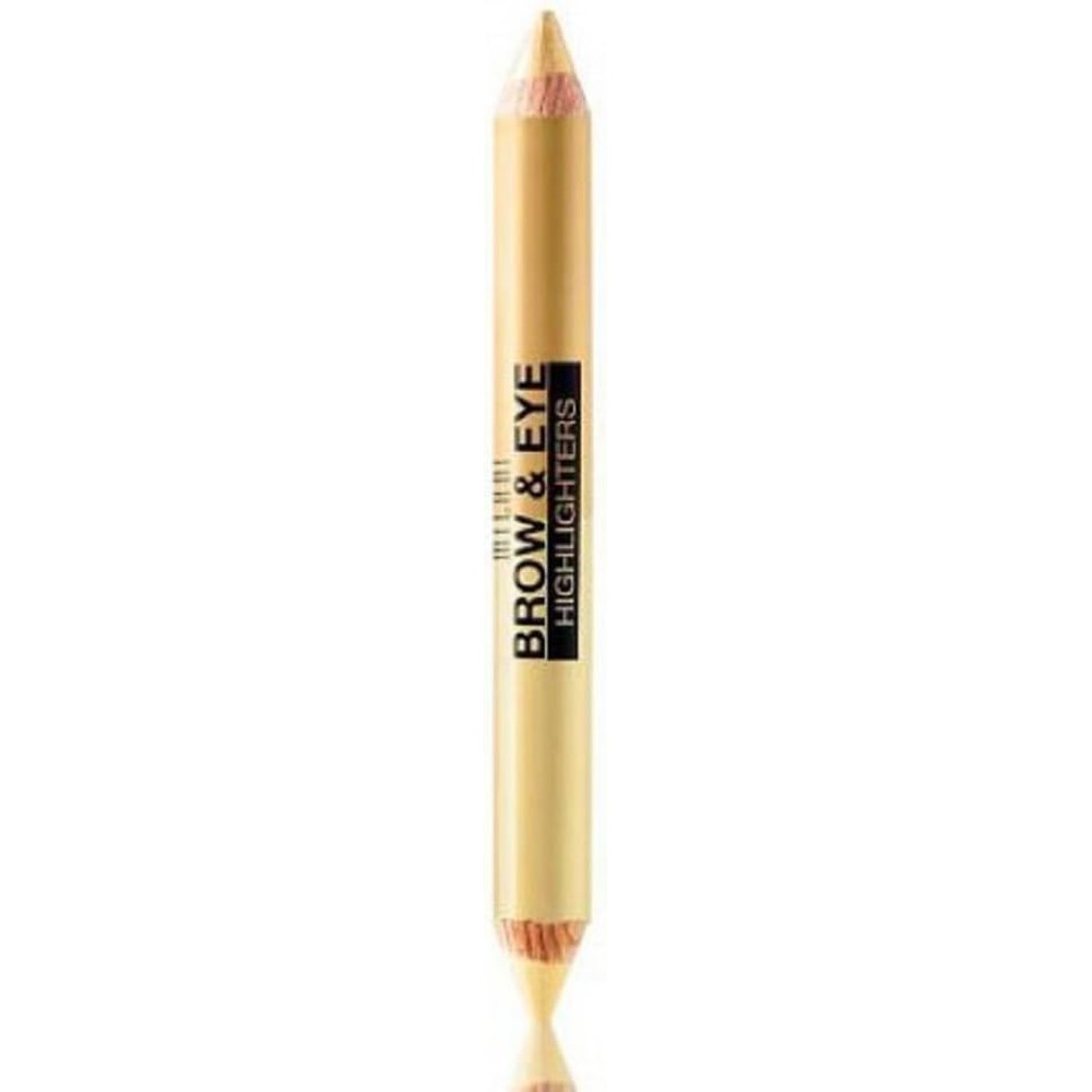 Milani Brow And Eye Highlighter Dual Ended Cream To Powder Eyebrow Lifter And Eye Brightener Illuminating Pencil Beige Glow 0.17 Ounce