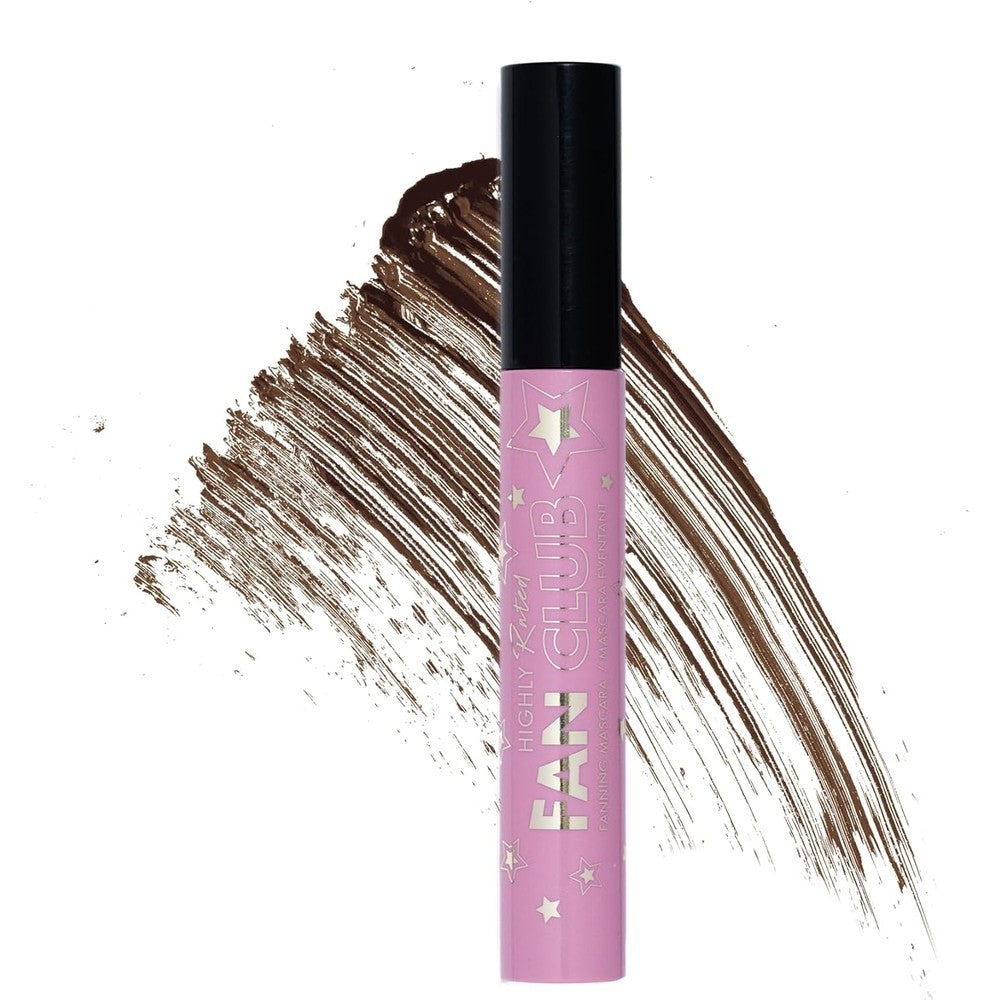 Milani Highly Rated Fan Club Fanning Mascara Volumizing And Lengthening Lash Makeup Brown 0.43 Fluid Ounce