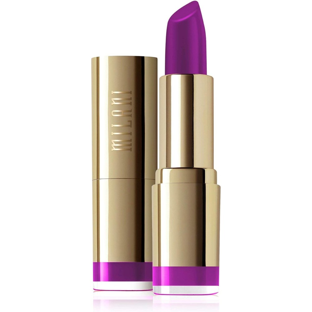 Milani Color Statement Moisture Matte Lipstick In Matte Glam Vibrant Purple Pink Highly Pigmented Cruelty Free Vegan Lip Makeup Stick 3.97g 0.14 Ounce