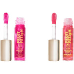 Milani Fruit Fetish Lip Oil Tinted Lip Gloss And Hydrating Lip Treatment Bundle Blackberry Agave And Lychee Nectar Two Pack