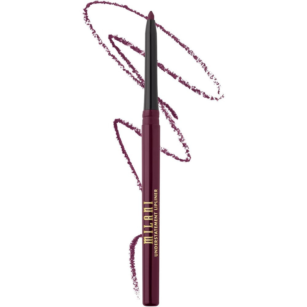 Milani Understatement Retractable Lip Liner Pencil Highly Pigmented Creamy Matte Formula Brazenberry Two Hundred Twenty Zero Point Three Five Grams