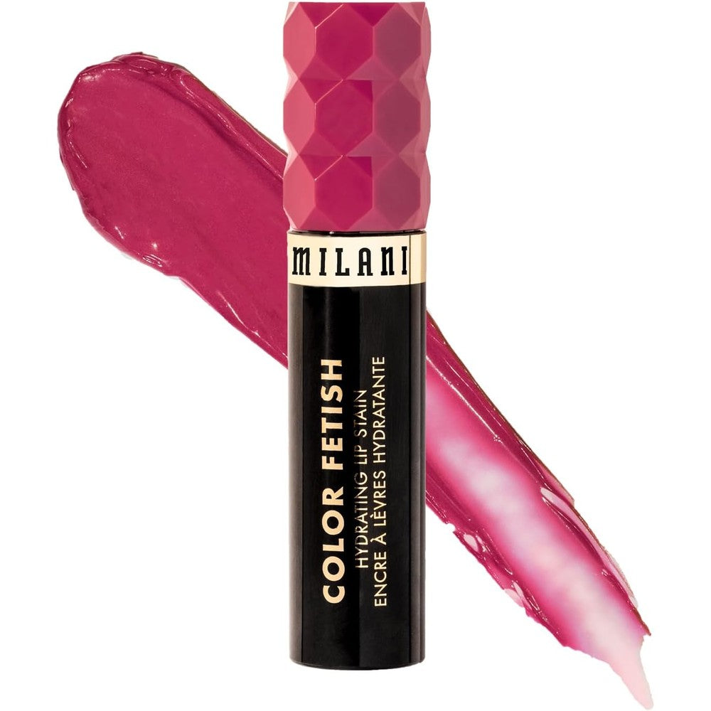 Milani Color Fetish Hydrating Lip Stain 140 Pink About It front view