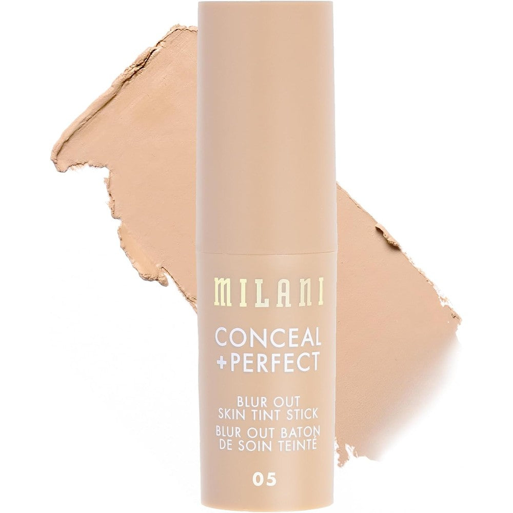 Milani Conceal And Perfect Blur Out Skin Tint Stick Light To Medium Coverage In Shade 05 Light Warm With Vitamin C And E