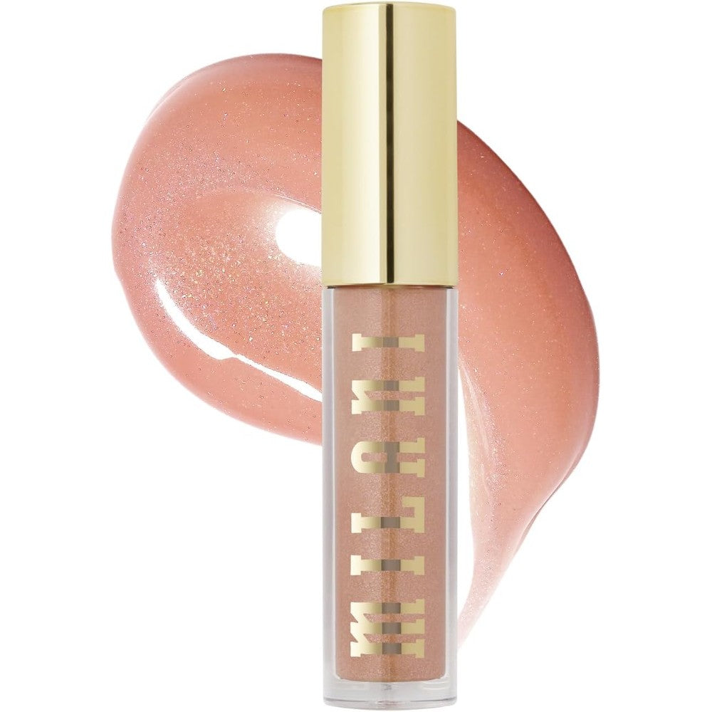 Milani Keep It Full Nourishing Lip Plumper Gloss With Hyaluronic Acid And Peptides For Soft Lips Champagne Zero Point Thirteen Fluid Ounce