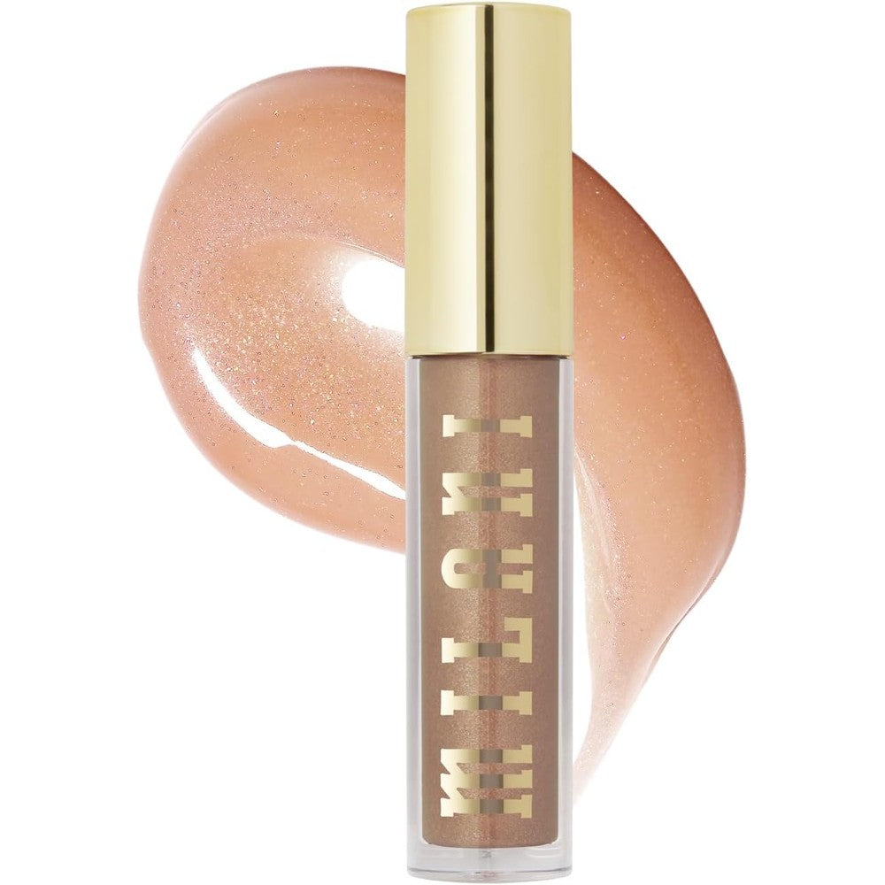 Milani Keep It Full Nourishing Lip Plumper Gloss With Hyaluronic Acid And Peptides Nude Shimmer 0.13 Fluid Ounce