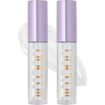 Milani Highly Rated Diamond Lip Gloss Clear High Shine Finish Volumizing Optical Lip Plumper With Hyaluronic Acid And Moisturizing Oils Pack Of 2