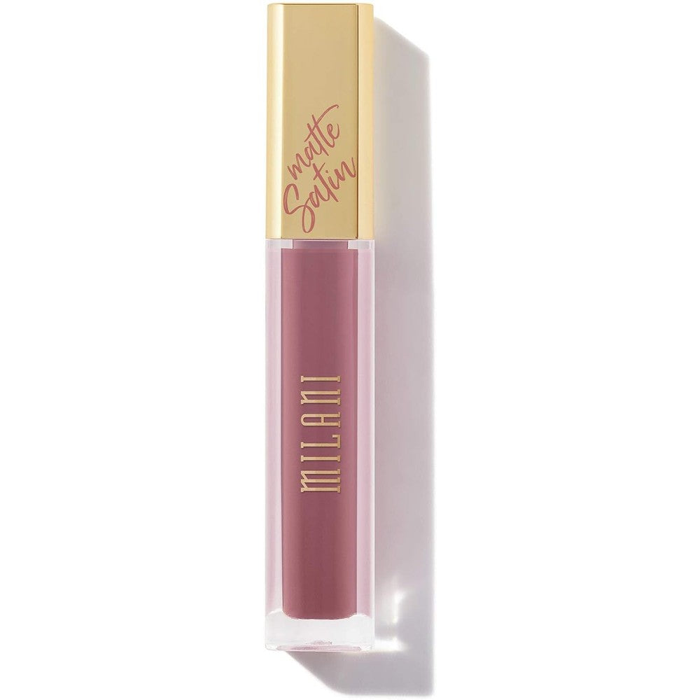 Milani Amore Satin Matte Lip Creme Plush Nourishing Liquid Lipstick With Shea Butter Suede Finish Zero Point Twenty Two Fluid Ounce