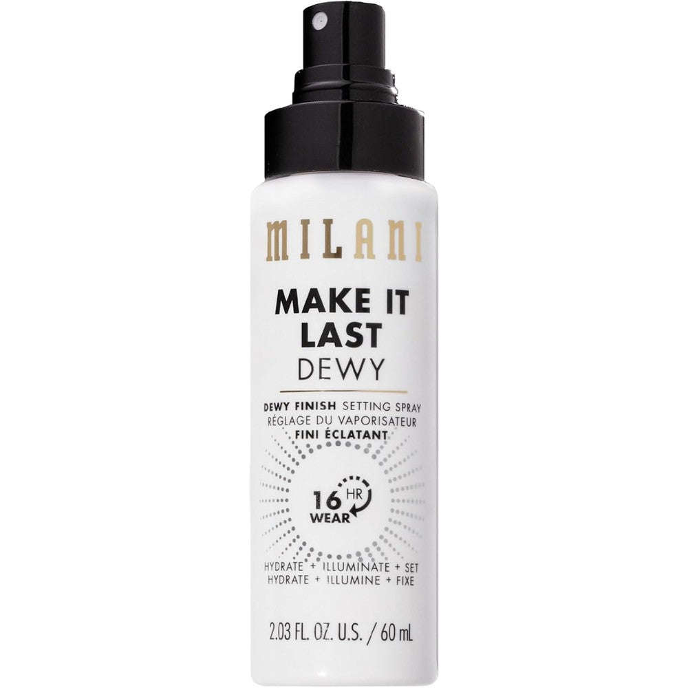 Milani Make It Last Dewy Setting Spray And Face Primer Hydrate Illuminate And Set Makeup Moisturizing Formula 60 Milliliters 2.03 Fluid Ounce