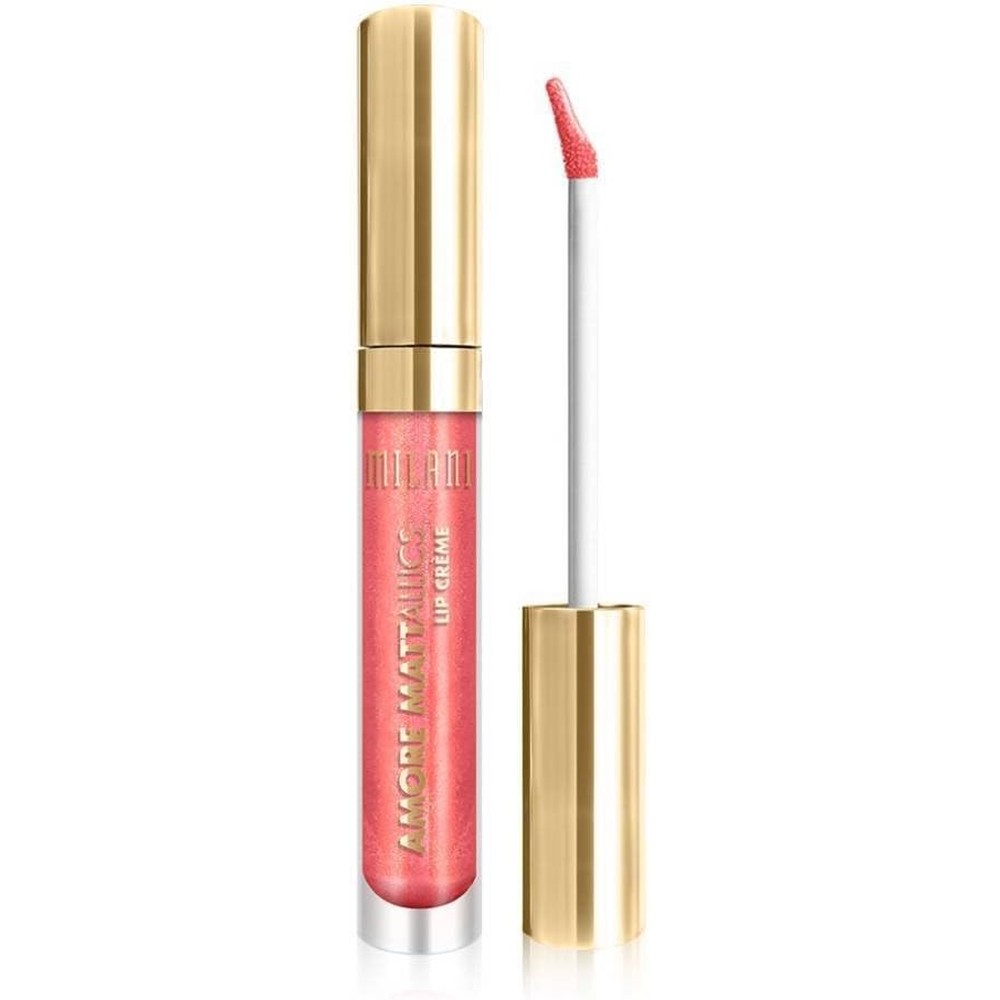 Milani Limited Edition Amore Mattallics Lip Creme 03 Matte About You Liquid Lipstick Soft Metallic To Matte Finish 0.17 Ounce