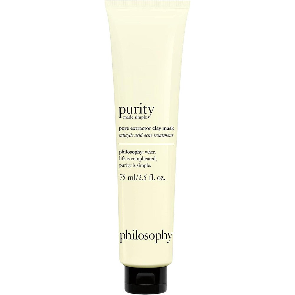 Philosophy Purity Made Simple Pore Extractor Clay Face Mask front view