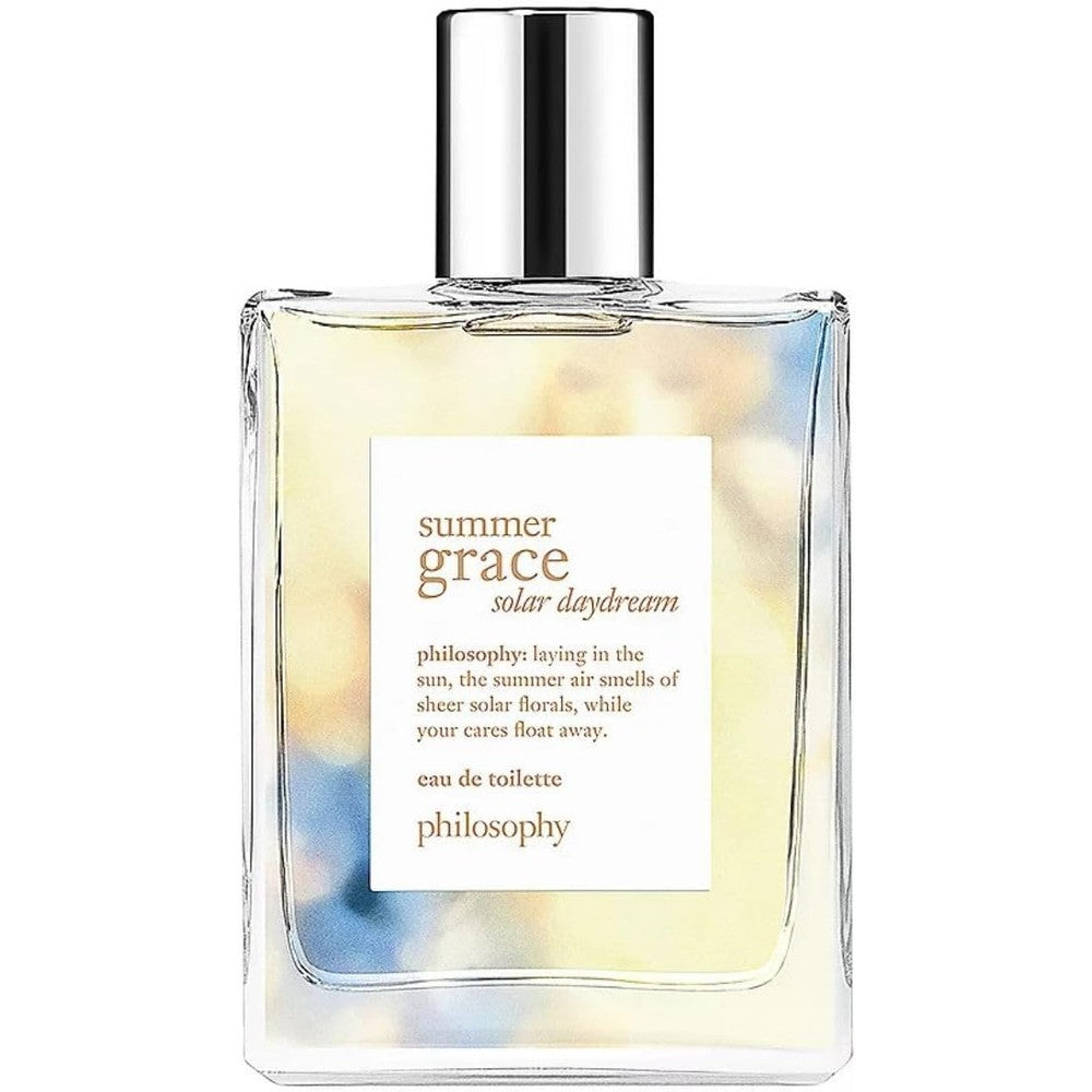 Philosophy Summer Grace Solar Daydream Eau De Toilette For Women Sweet Floral Fragrance With Jasmine Coconut And Saltwater 4 Fluid Ounce