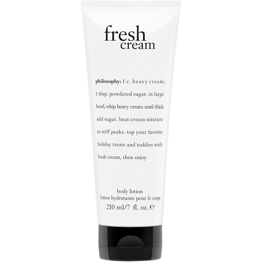 Philosophy Fresh Cream Body Lotion With Notes Of Vanilla Heliotrope And Tonka Bean 7 Fluid Ounce
