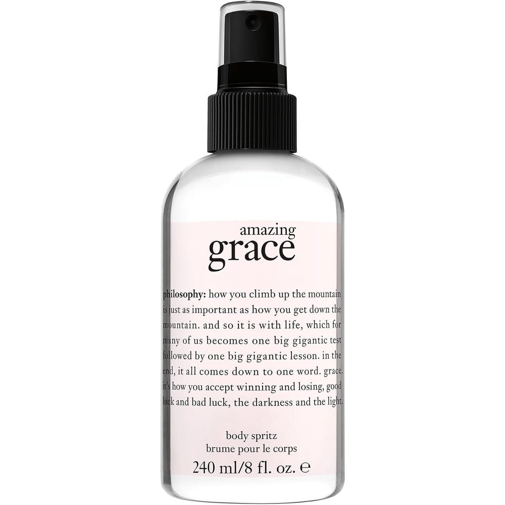 Philosophy Amazing Grace Body Spritz Light Weight Perfumed Body Spray 8 Fluid Ounces
