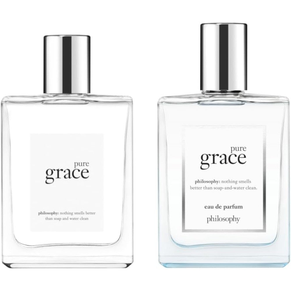 Philosophy Pure Grace Eau De Parfum Women Fragrance Clean Soap And Water Scent 2 Fluid Ounce