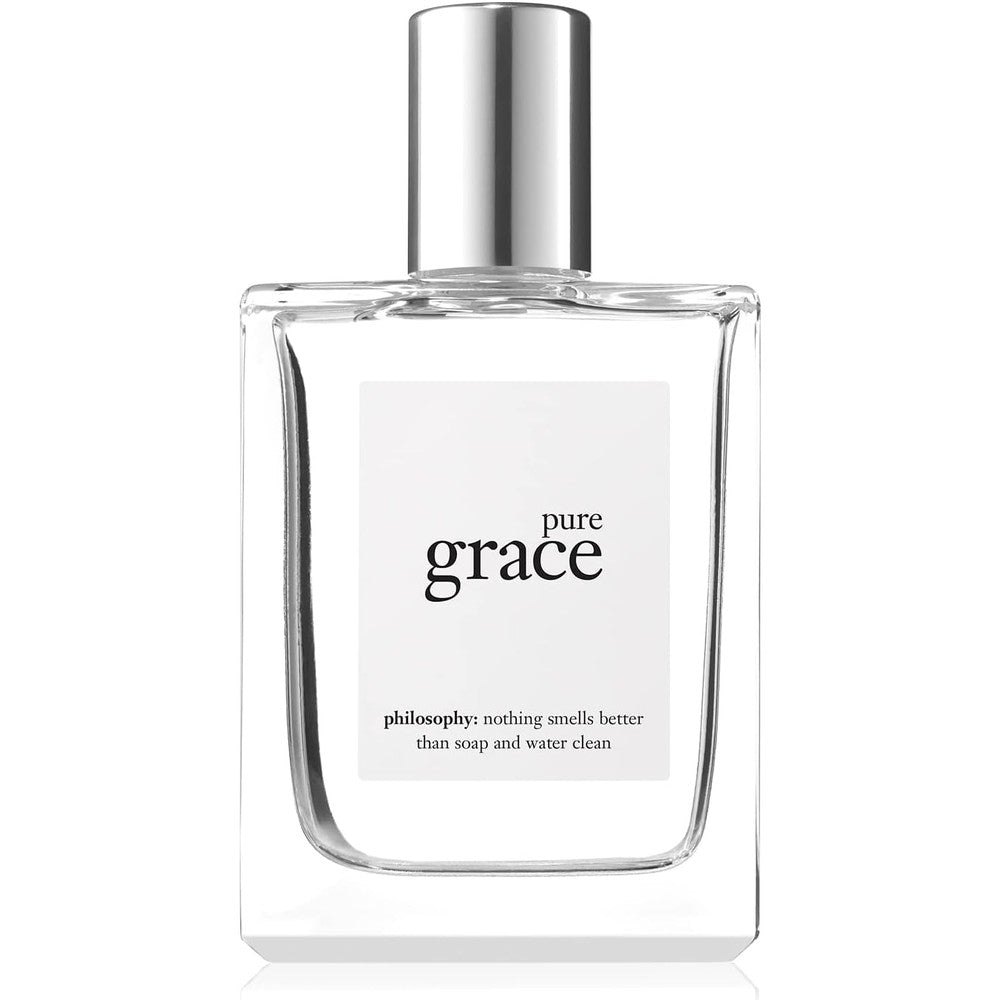 Philosophy Pure Grace Eau De Toilette Spray Fragrance Crisp And Clean Womens Perfume With Water Lily Leafy Greens And Musk Variant 2 Fluid Ounce