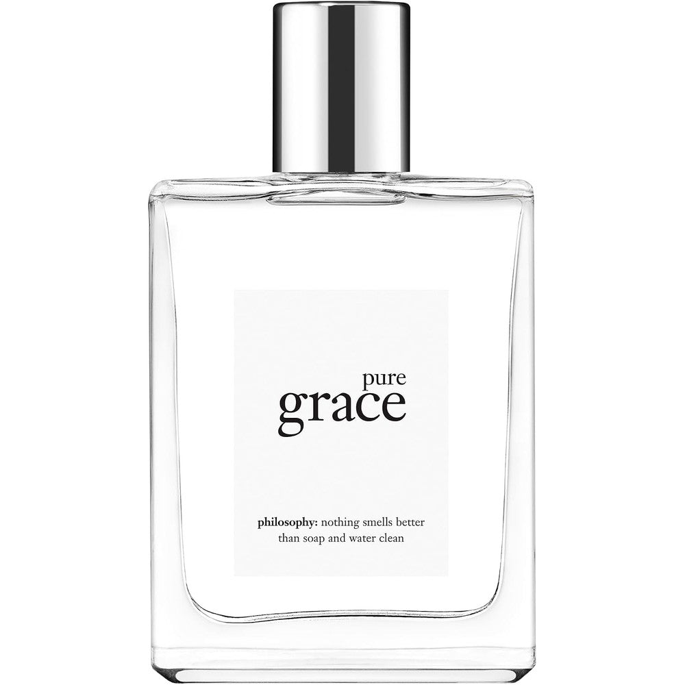 Philosophy Pure Grace Eau De Toilette Crisp And Clean Perfume For Women With Water Lily Leafy Greens And Musk Four Ounce