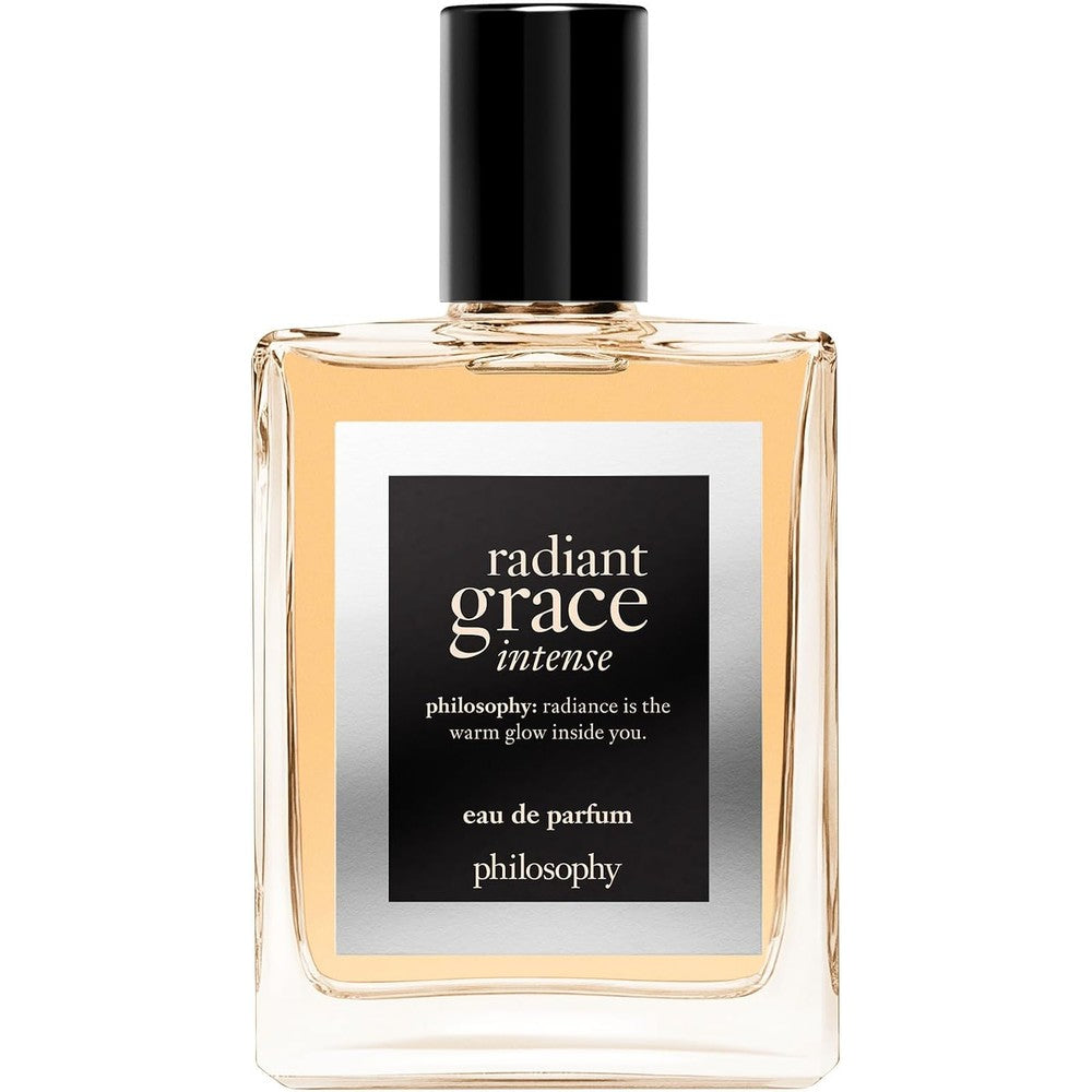 Philosophy Radiant Grace Intense Eau De Parfum Ambery Floral Women's Perfume With Raspberry Jasmine And Vanilla 4 Fluid Ounces