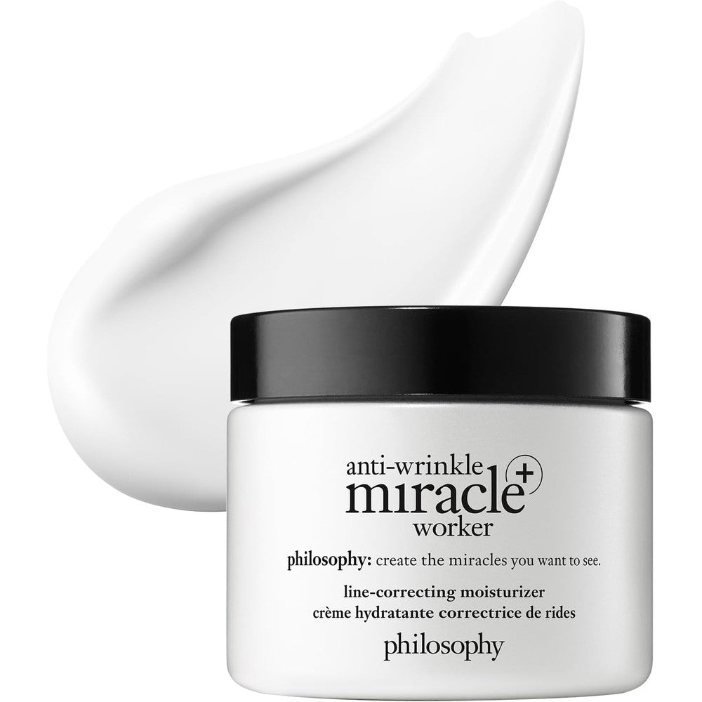 Philosophy Anti-Wrinkle Miracle Worker Line-Correcting Face Moisturizer With Vitamin C And Hyaluronic Acid 2 Fluid Ounce