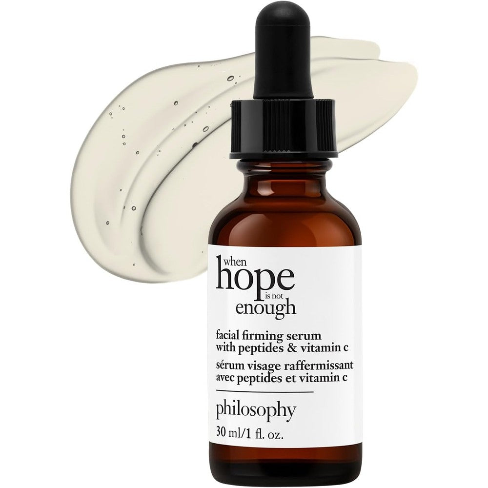 Philosophy When Hope Is Not Enough Facial Firming Serum With Vitamins C And E Plus Hyaluronic Acid Anti Aging Complex 1 Fluid Ounce