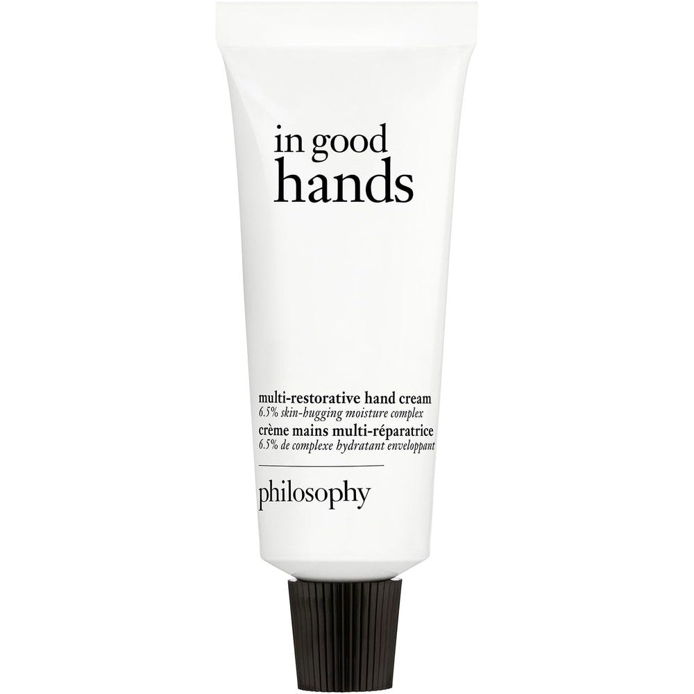 Philosophy In Good Hands Multi Restorative Hand Cream With Vitamin C And Niacinamide Fragrance Free Anti Aging Moisturizer 1 Fluid Ounce